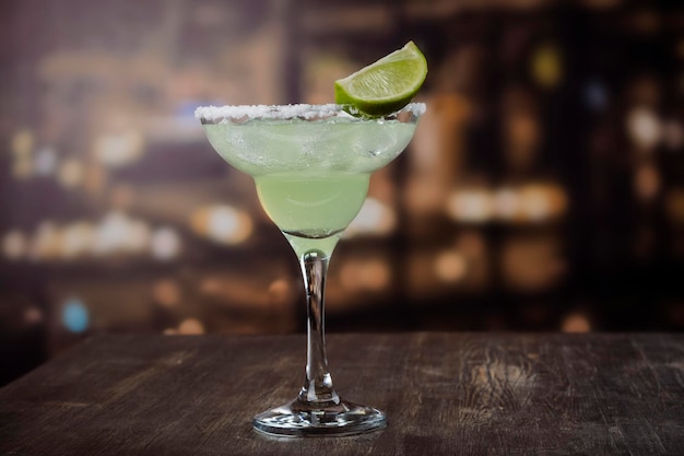 Margarita-Cocktail mit Limette