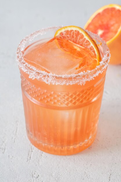 Margarita de naranja de sangre