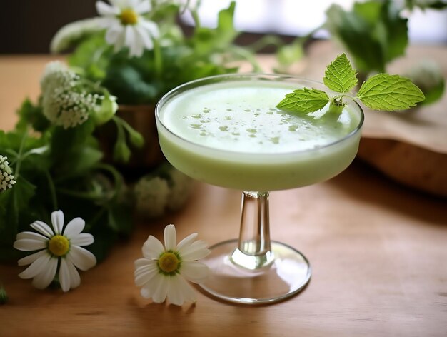 MARGARITA DE PEPINO Y MENTA