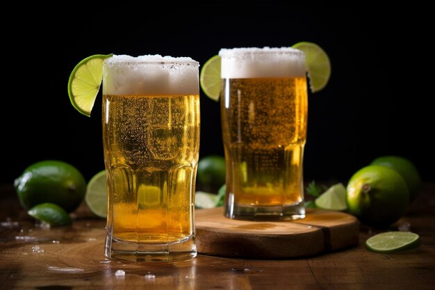 Margaritas de cerveja