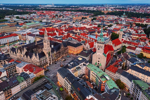 Marienplatz en Munich