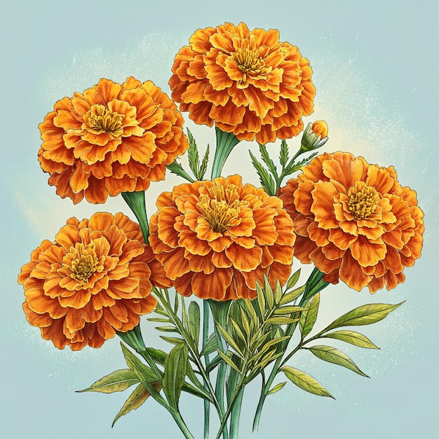 Marigoldblumen