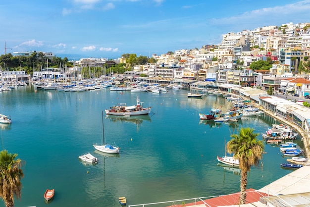 Marina de Mikrolimano em Piraeus Atenas Grécia