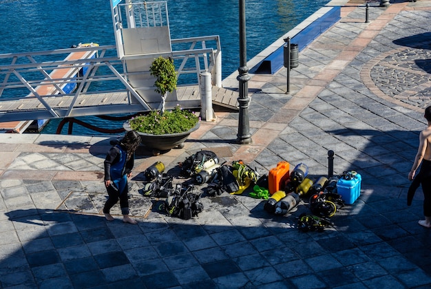 Marina del Sur, Las Galletas, Tenerife, Espanha