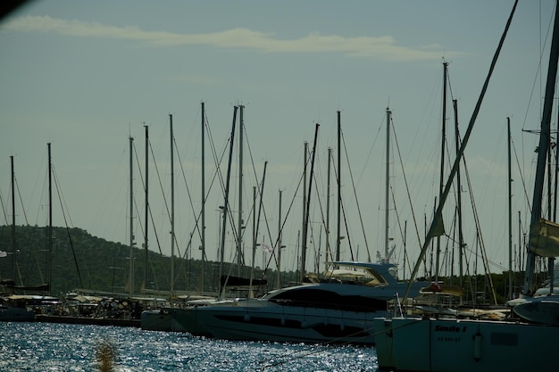 Marina - Hafen für Segelboote in Kroatien