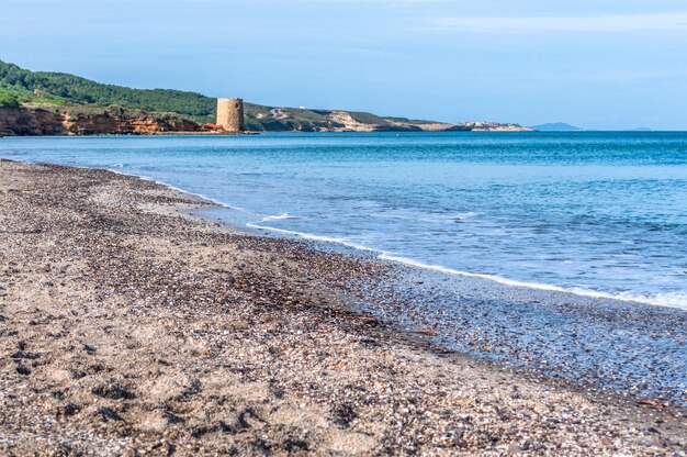 Marina desde la playa de Platamona