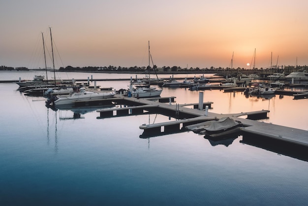 Marina und Yacht Club von Ras Al Khaimah