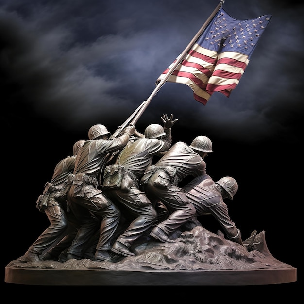 Marine Corps War Memorial Generativo ai