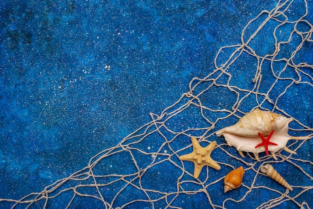 Foto marinho marinho com glitter
