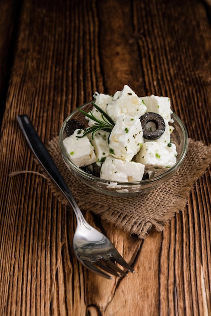 Marinierter Feta-Käse