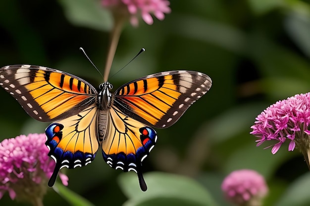 mariposa de colores