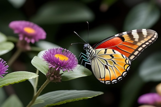 mariposa de colores