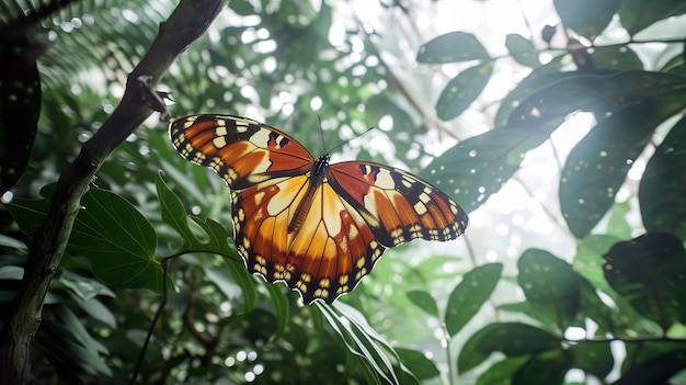 La mariposa monarca