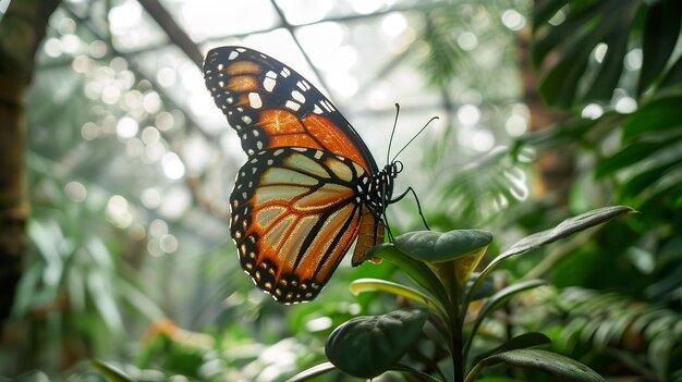 La mariposa monarca