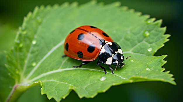 Foto mariposa numa folha