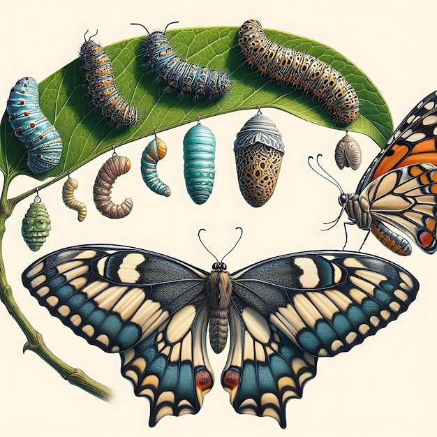 Las mariposas y el ciclo de vida