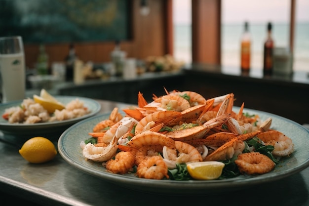 Foto mariscos de la canción de la sirena