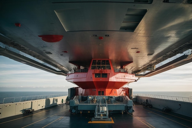 Foto maritime majesty prevê o futuro dos porta-aviões de convés alto a controles avançados