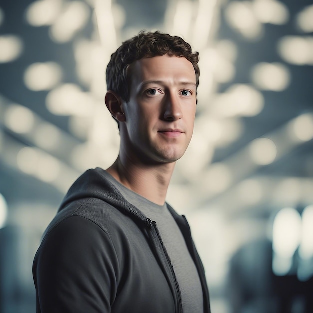 Mark zuckerberg CEO de Facebook generado por IA