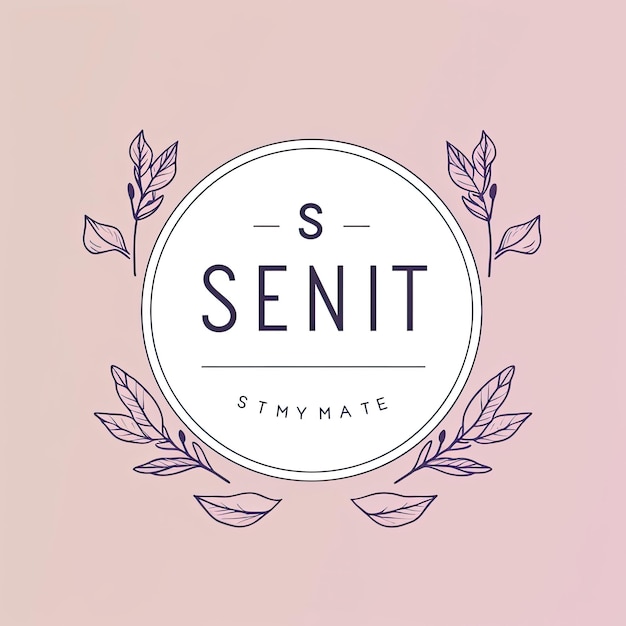 Foto markenidentität für scent stories entwerfen sie ein klares, modernes und elegantes logo für scent stories ai generated