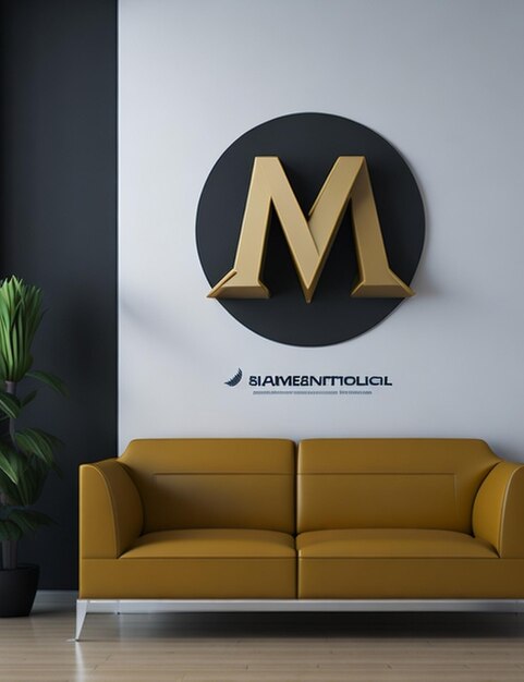 Markenlogo-Mockup-Design