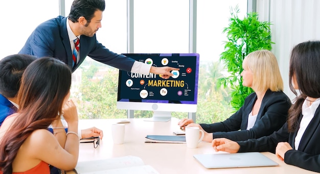 Marketing de contenidos para negocios en línea y comercio electrónico de moda