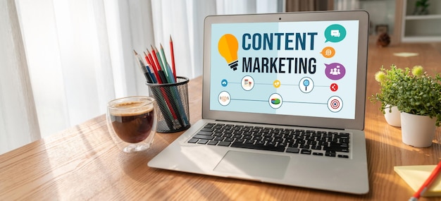 Marketing de contenidos para negocios en línea y comercio electrónico de moda