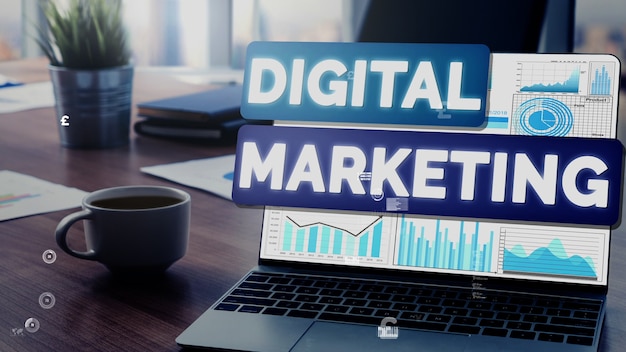 Marketing des Digital Technology Business konzeptionell