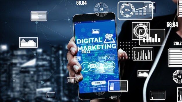 Marketing des Digital Technology Business konzeptionell