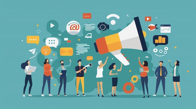 Marketingkampagnen steigern die Markenbekanntheit und den Verkauf