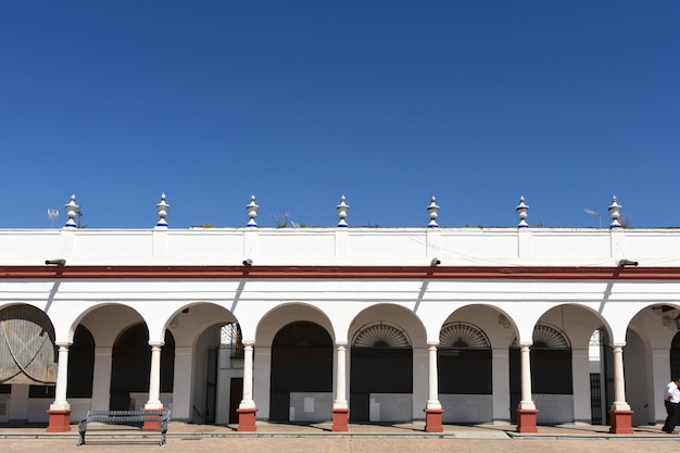 Markt, alte Stadt von Carmona, Sevilla-Provinz, Andalusien, Spanien