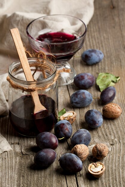 Marmelade im Glas