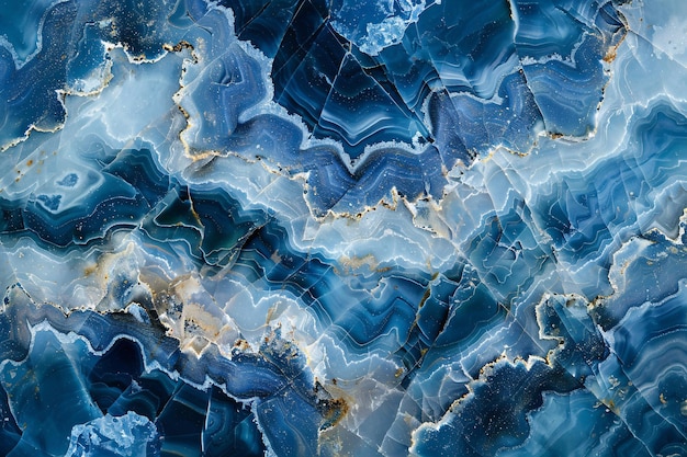 un mármol azul y blanco