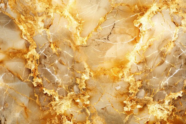 Mármol con venas de oro y diseño futurista Textura moderna de mármol y arte digital