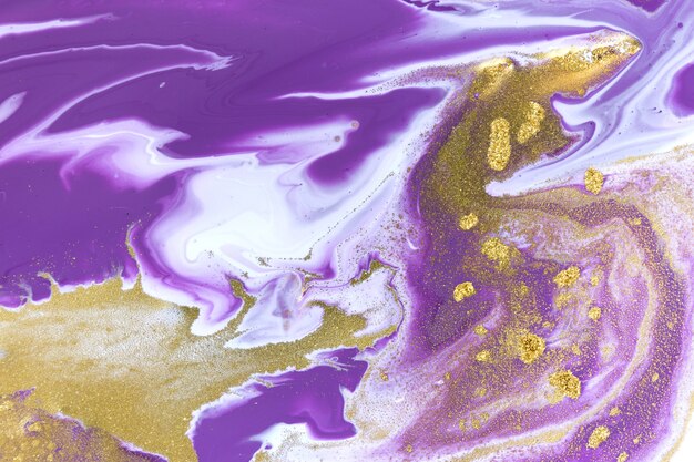 Marmor lila Acryl Textur. Achat-Welligkeit-Hintergrund.