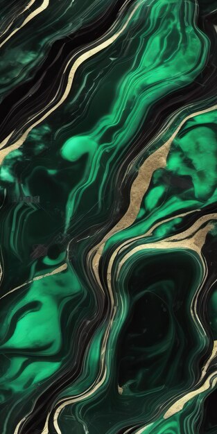 Marmor Textur Hintergrund Flüssig fließende Kunst Splash Diy Flüssigfarben Gold Schwarz