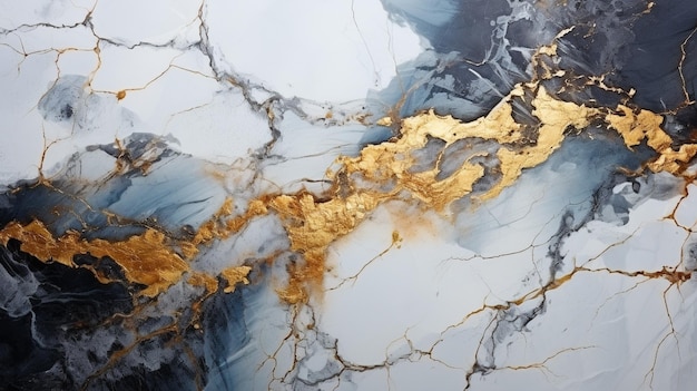 Marmorboden mit harmonischer Farbe und goldenen Linien