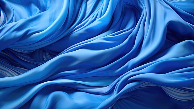 Marmore fluido azul de tecido