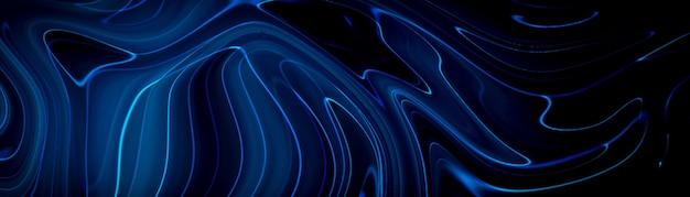 Marmorierter blauer abstrakter Hintergrund. Flüssiges Marmormuster.