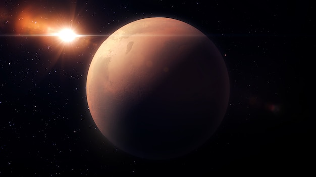 Mars Illustration