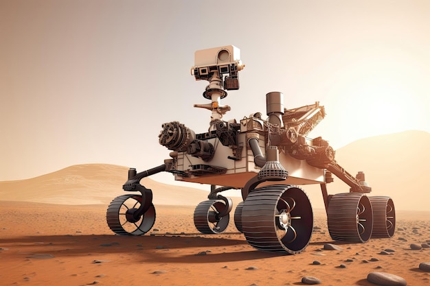 Mars-Rover Elemente dieses Bildes, bereitgestellt von der NASA