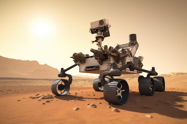 Mars rover Elementos de esta imagen proporcionados por la NASA