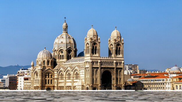 marseille cathdrale saintemariemajeure de marseille ou cathdrale dela principal igreja católica romana