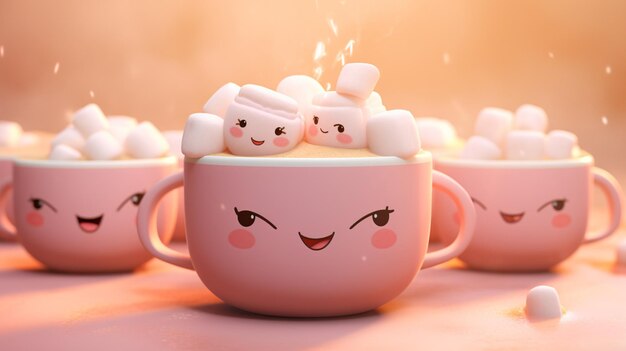 Marshmallow-Illustration