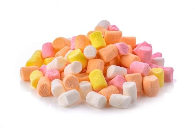 Marshmallows isoliert