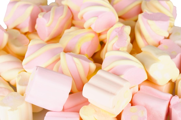 Foto marshmallows nahaufnahme