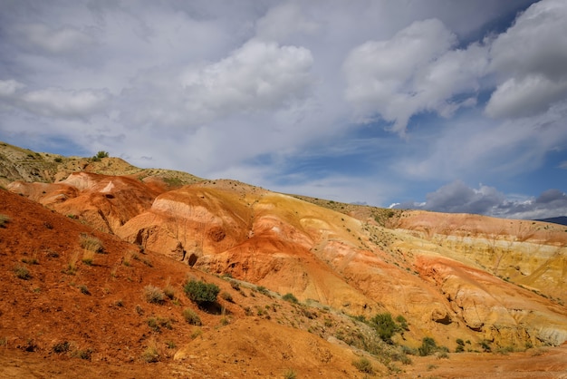 Marslandschaft, natürliches Wahrzeichen der Republik Altai