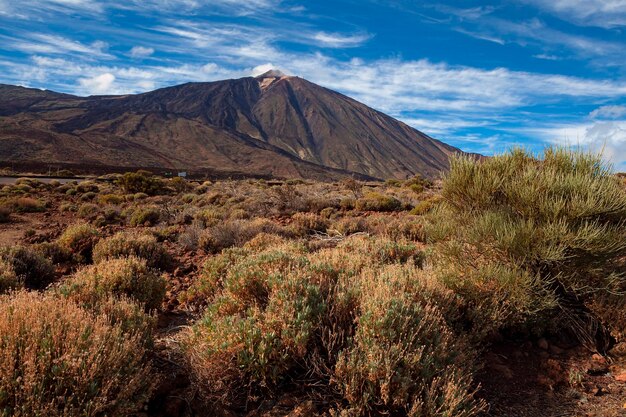 Marslandschaften in der Nähe des Teide-Vulkans Teneriffa