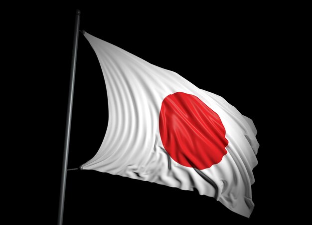 Martillo de corte con bandera japonesa