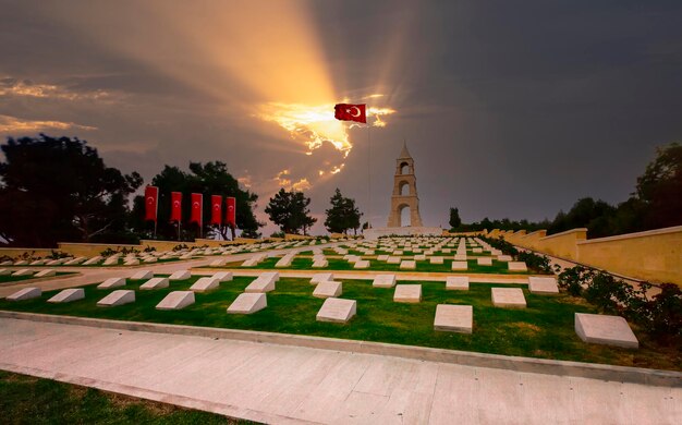 Foto este mártirio fue construido en la memoria del 57o regimiento dando miles de mártires y heridos